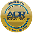 ACR mammography award logo