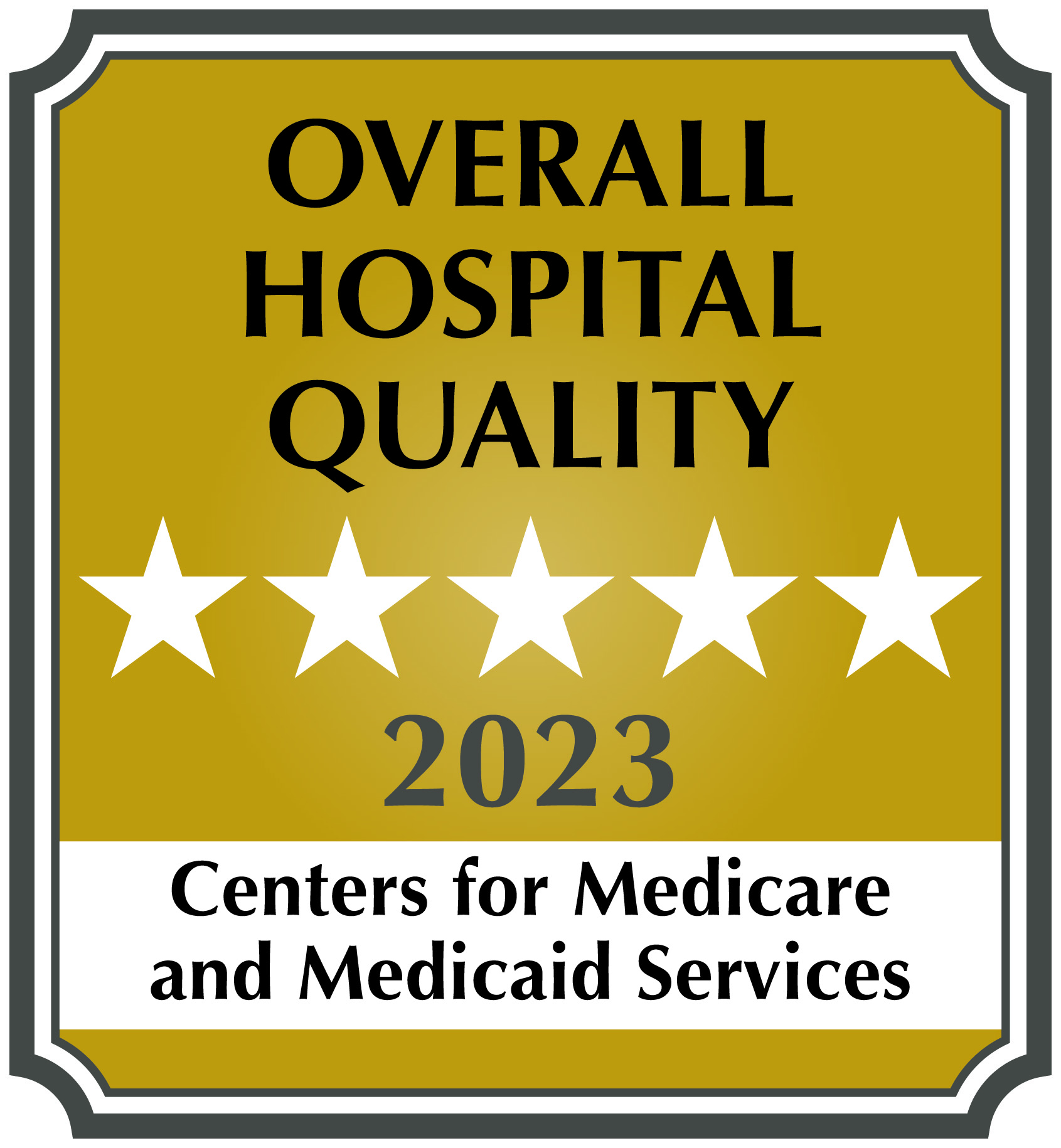 Image of Overall Hospital Quality Award logo