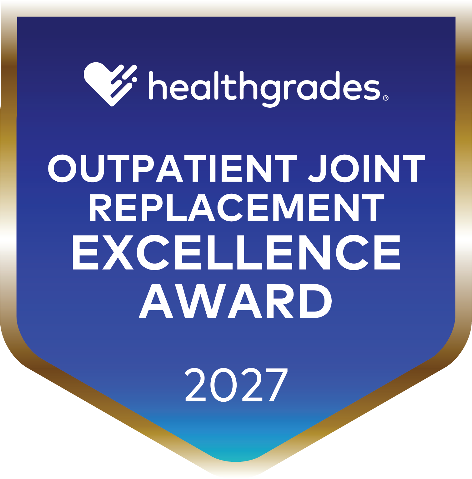 Healthgrades Outpatient Joint Replacement Excellence Award 2027 image