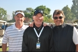 3 men in golf gear