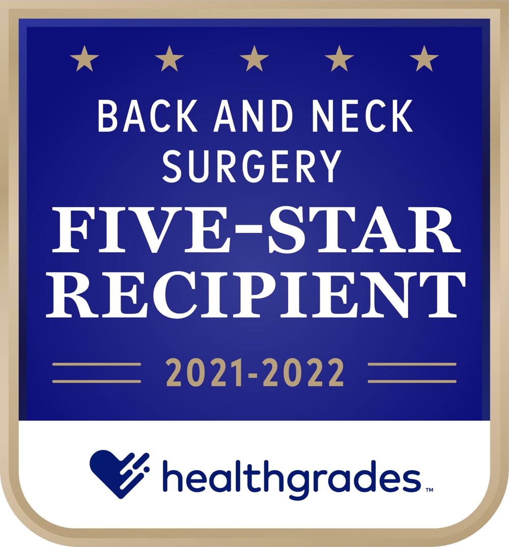 HG Back and Neck Surgery 5 Star 2021-2022